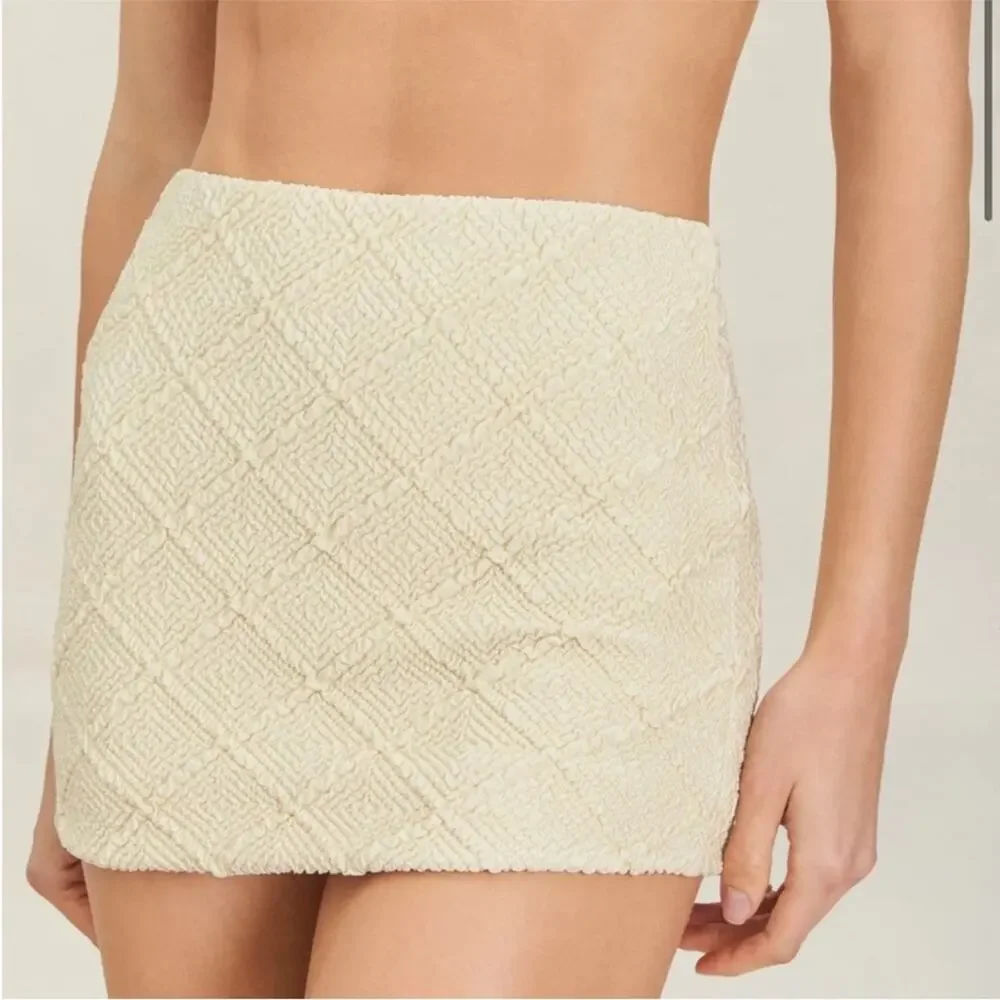 Devon Windsor Jasper Top Jace Mini Skirt Butter Texture Knit Matching Set Large